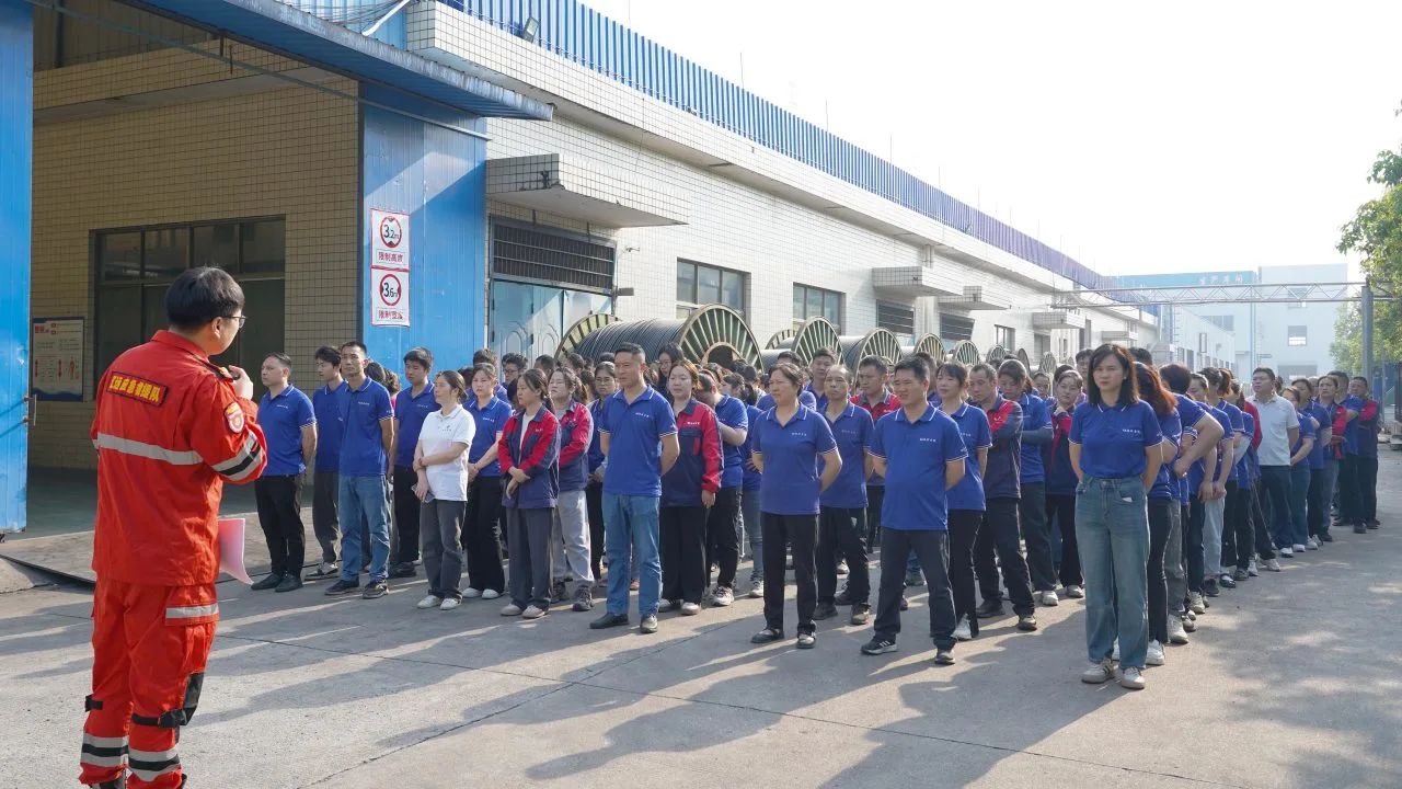 2025年湘聯電纜消防綜合演習順利舉行！